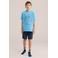 WE Fashion shortama blauw