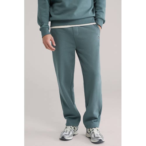 WE Fashion straight joggingbroek groen afbeelding