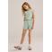 WE Fashion Straight playsuit mintgroen