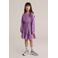 WE Fashion korte jurk paars