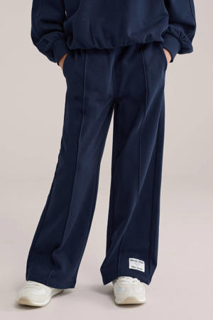 casual broek donkerblauw