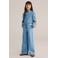WE Fashion Blue Ridge high waist wide leg jeans light blue denim