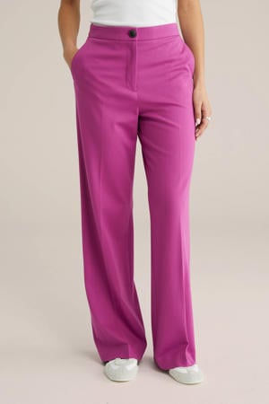 jersey high waist pantalon