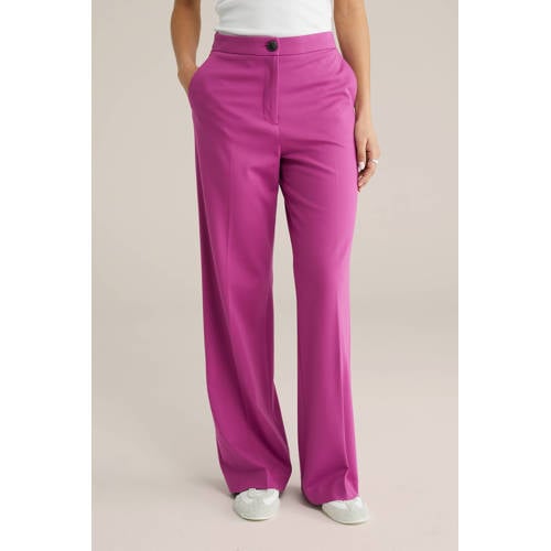 WE Fashion jersey high waist pantalon afbeelding