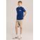 WE Fashion T-shirt met backprint donkerblauw
