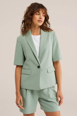regular blazer groen