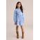 WE Fashion korte jurk blauw
