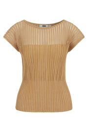 thumbnail: WE Fashion top met lurex oker