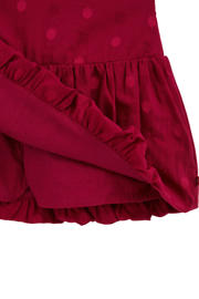 thumbnail: WE Fashion ballonrok met stippen rood