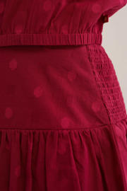 thumbnail: WE Fashion ballonrok met stippen rood