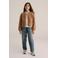 WE Fashion teddy jas bruin