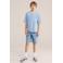 WE Fashion Blue Ridge T-shirt lichtblauw