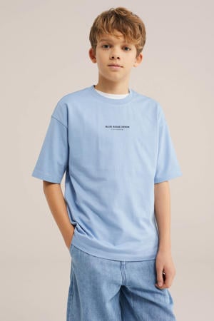 T-shirt lichtblauw
