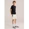 WE Fashion regular sweatshort ecru