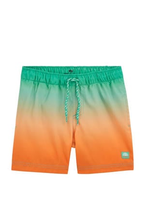 zwemshort groen/oranje