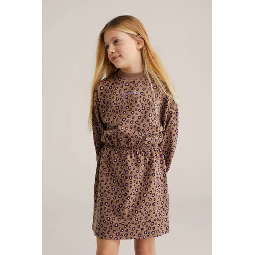 WE Fashion sweatjurk bruin afbeelding