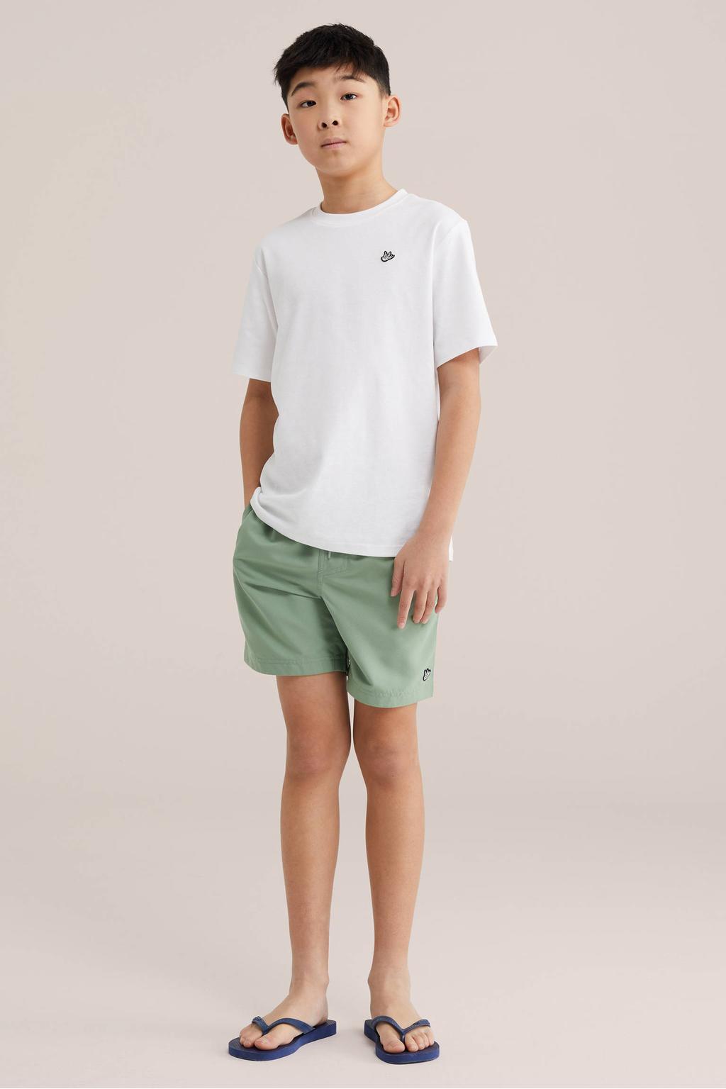 WE Fashion zwemshort lichtgroen