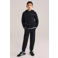 WE Fashion regular joggingbroek zwart