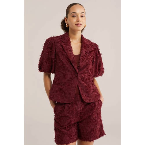 WE Fashion regular blazer rood afbeelding