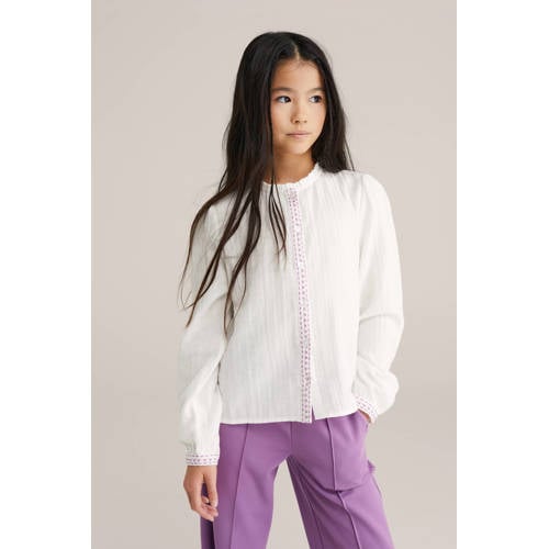 WE Fashion blouse wit afbeelding
