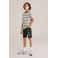 WE Fashion Blue Ridge denim short black denim