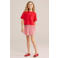 WE Fashion korte rok roze