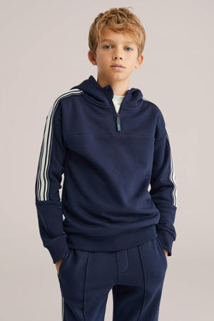 sweatvest donkerblauw