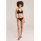 WE Fashion bikinibroekje met textuur zwart