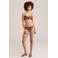 WE Fashion bikinibroekje donkerrood/ecru