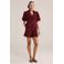 WE Fashion regular waist chino short rood