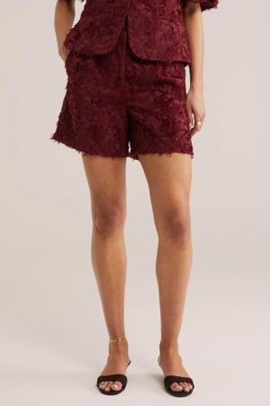 regular waist chino short rood