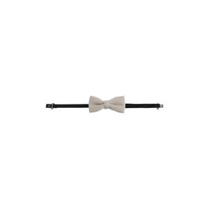 vlinderdas met textuur beige