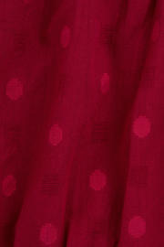 thumbnail: WE Fashion one shoulder top met stippen rood