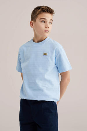 T-shirt lichtblauw