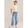 WE Fashion T-shirt lichtgeel