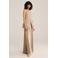 WE STUDIO wide leg regular waist broek beige