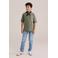 WE Fashion T-shirt olijfgroen