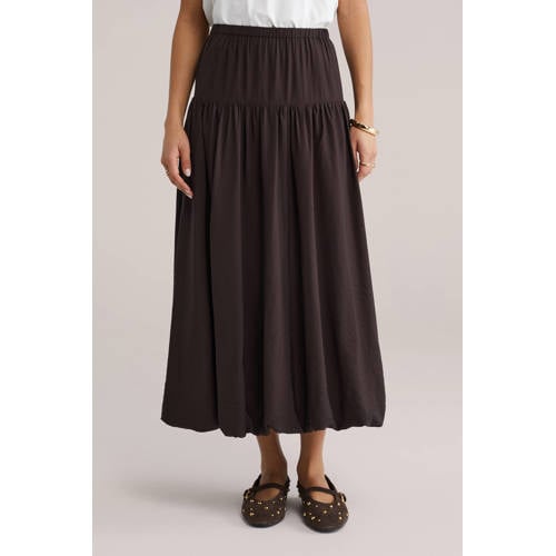 WE Fashion donkerbruin afbeelding