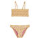 WE Fashion crop bikini geel