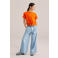 WE Fashion T-shirt oranje