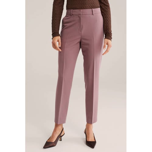 WE Fashion Tapered regular waist capri afbeelding