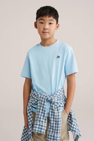 T-shirt lichtblauw