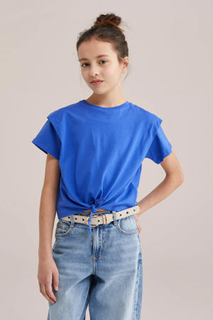 T-shirt blauw