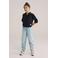 WE Fashion Blue Ridge barrel jeans - lichtblauw