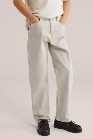 loose fit jeans ecru