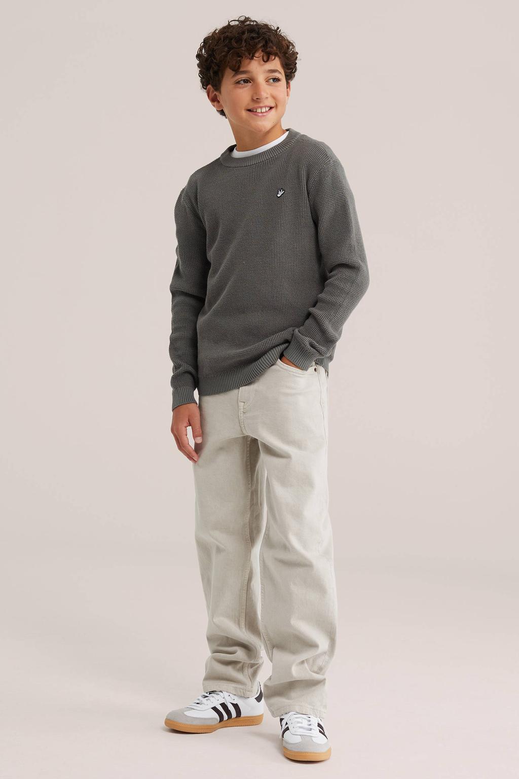 WE Fashion loose fit jeans ecru