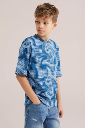 T-shirt blauw
