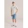 WE Fashion T-shirt met backprint beige