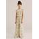 WE Fashion Straight jumpsuit ecru