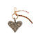 WE Fashion sleutelhanger goudkleurig